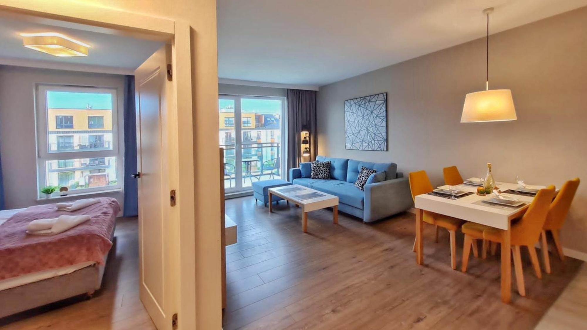 Holiday Home Bel Mare 308C Z Sypialnia I Balkonem 미엥지즈드로예 외부 사진