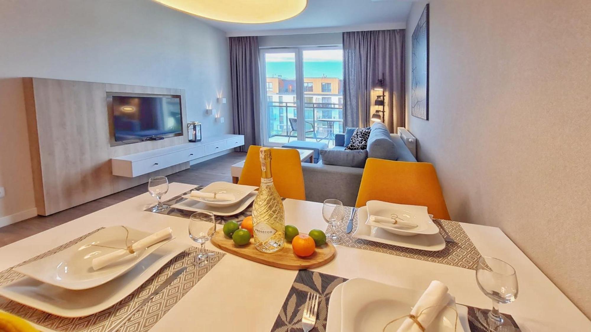 Holiday Home Bel Mare 308C Z Sypialnia I Balkonem 미엥지즈드로예 외부 사진